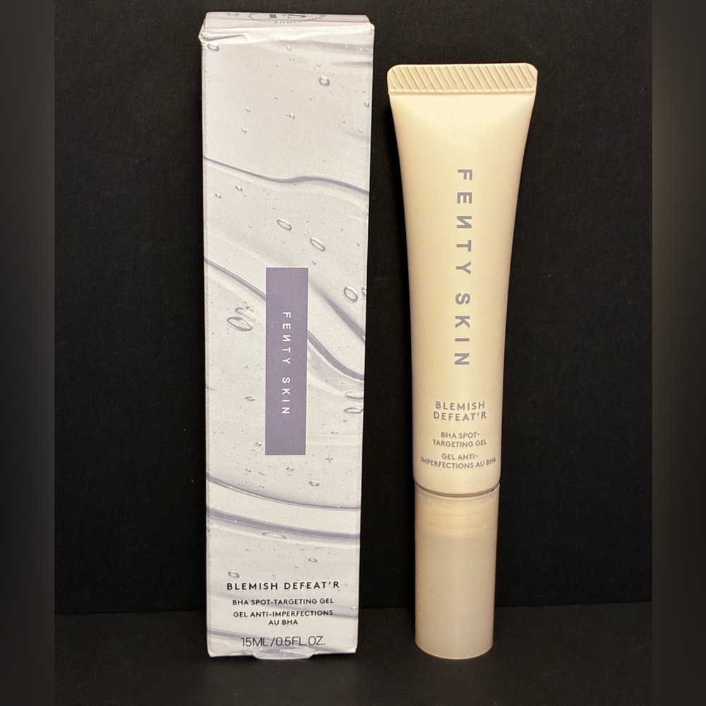 Fenty Skin Blemish Defeat’r BHA Spot Targeting Gel BNIB Full Size .5 fl oz 15 ml
